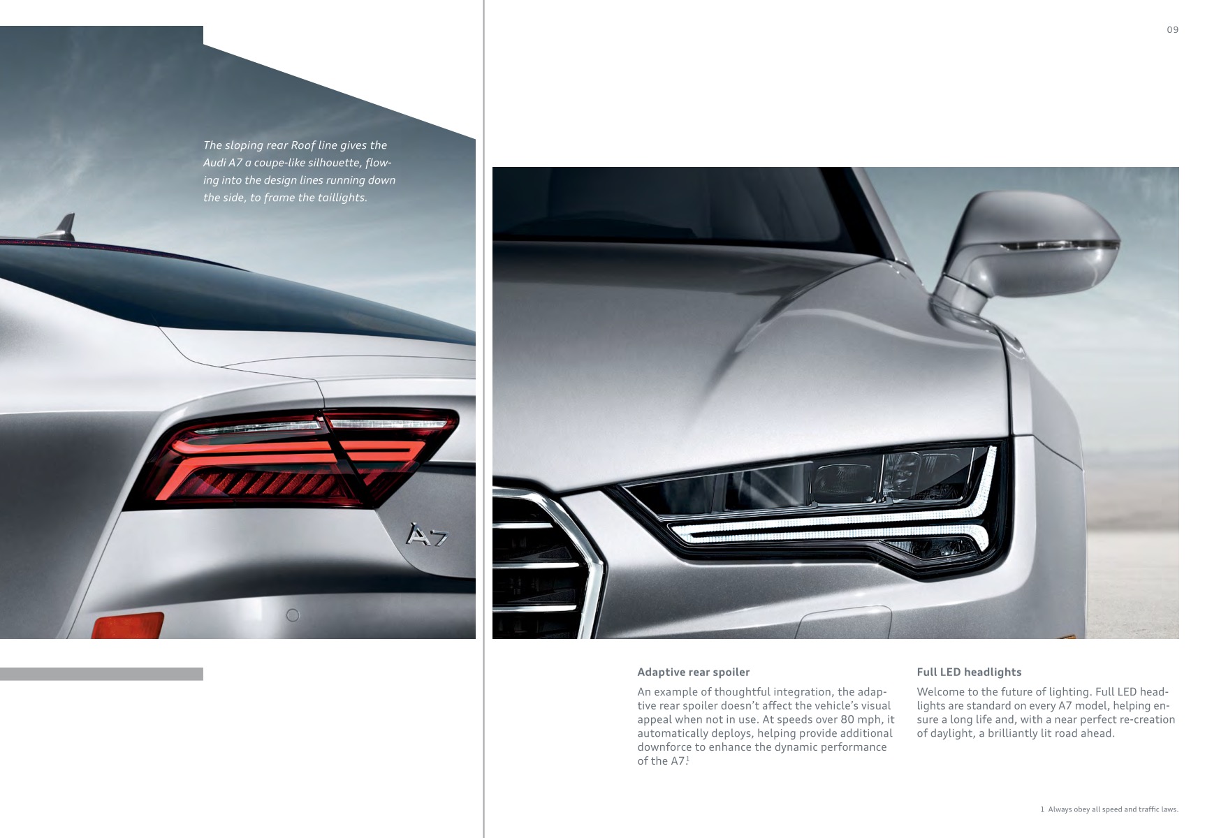 2016 Audi A7 Brochure Page 47